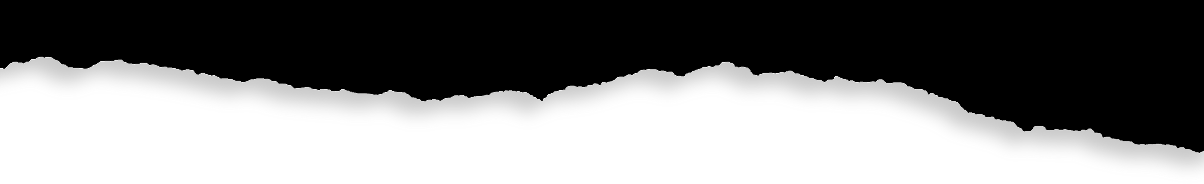 White snowdrift on a black background